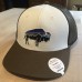 Patagonia Fitz Roy Bison Trucker Hat New With Tags  White With Timber Brown  eb-81195486